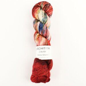 Uschitita Fibre Art Merino Singles Yarn Hand Dyed Love Is A Battlefield